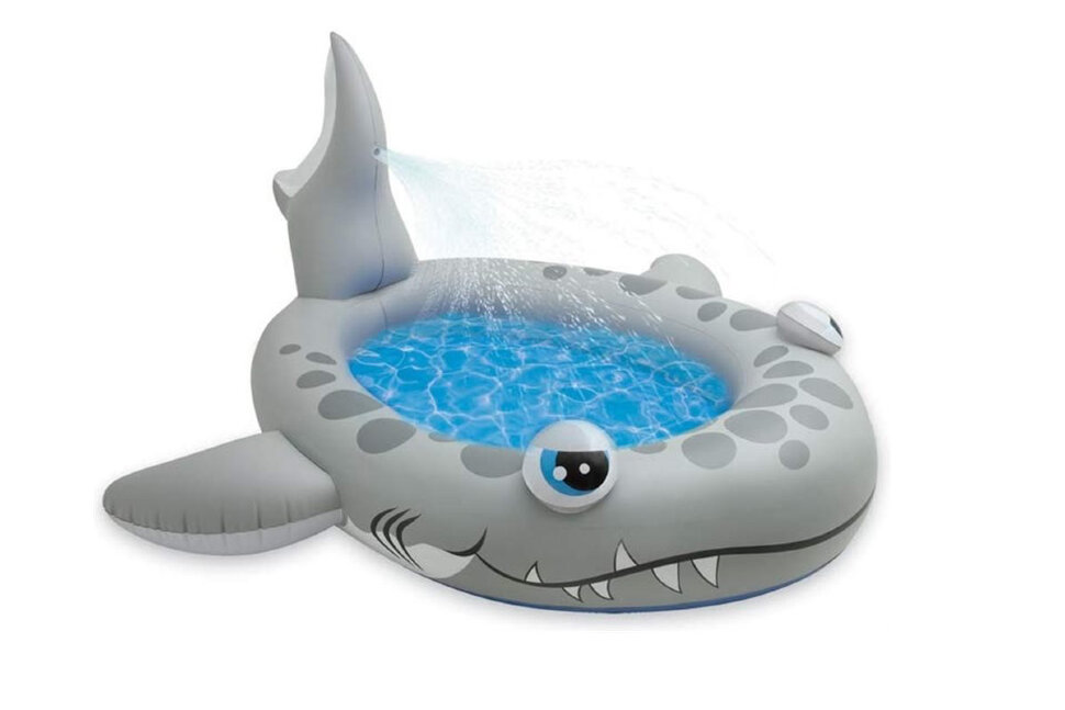 Надувной бассейн для малышей "Акула" INTEX 57433(Скидка -мятая упаковка)