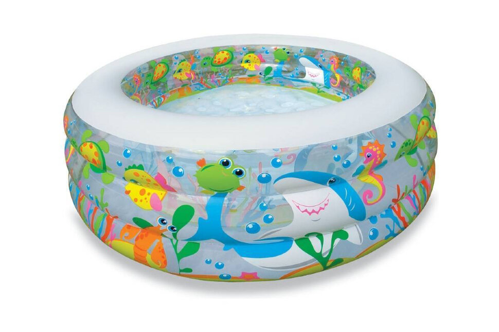 Детский надувной бассейн "Аквариум" INTEX 58480(Скидка -последний экземпляр)