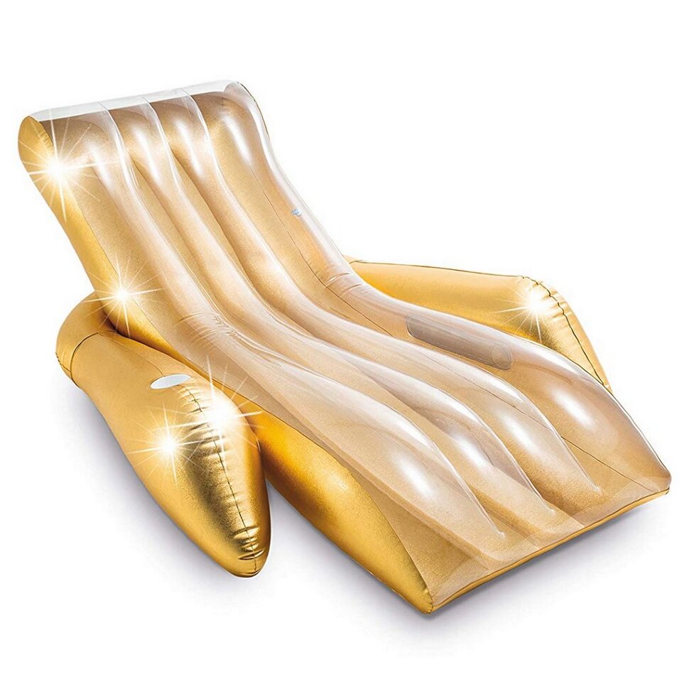 Пляжное кресло золотистое INTEX 56803
