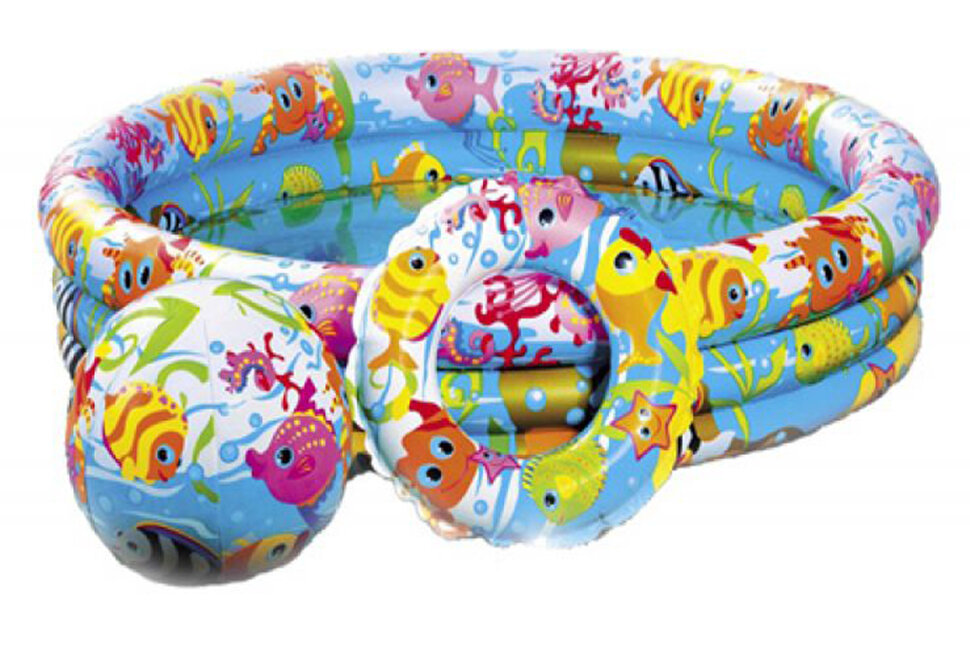Детский надувной бассейн "Рыбки" INTEX 59469