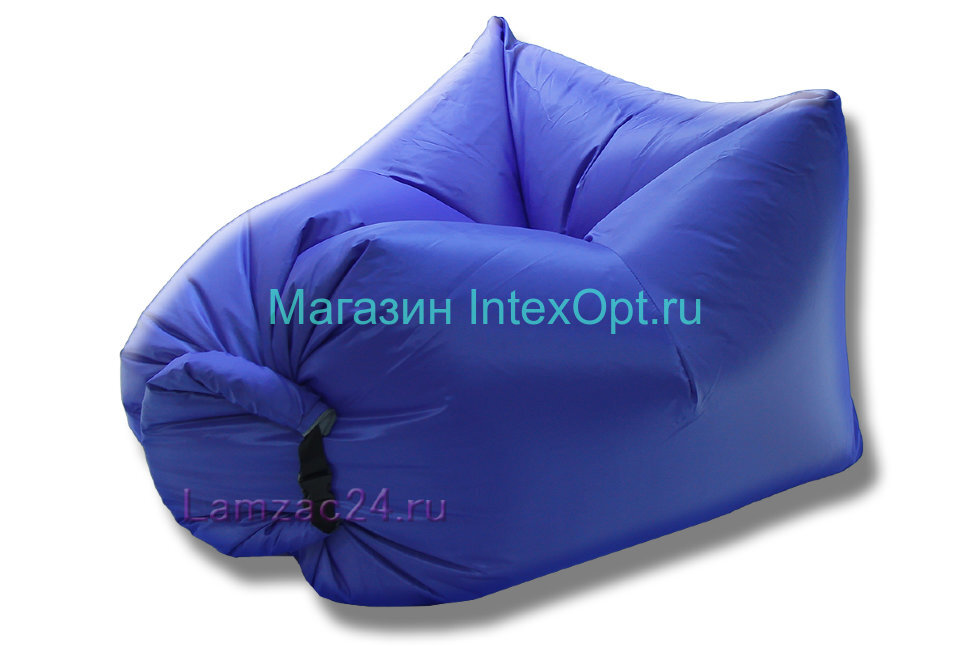 Надувное кресло ламзак (синее)