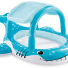 Детский надувной бассейн с навесом "Кит" INTEX 57125