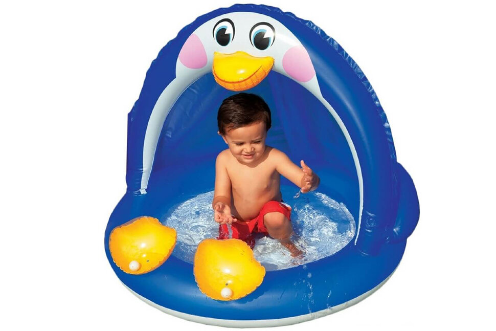 Детский надувной бассейн "Пингвин" INTEX 57418